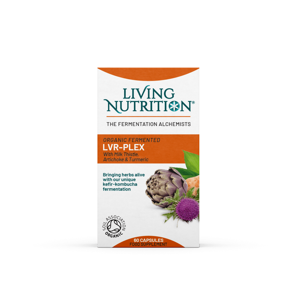 Living Nutrition Organic Fermented LVR-Plex 60 Capsules