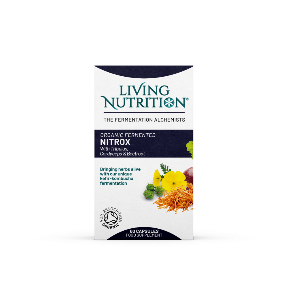 Living Nutrition Organic Fermented NitroX 60 Capsules