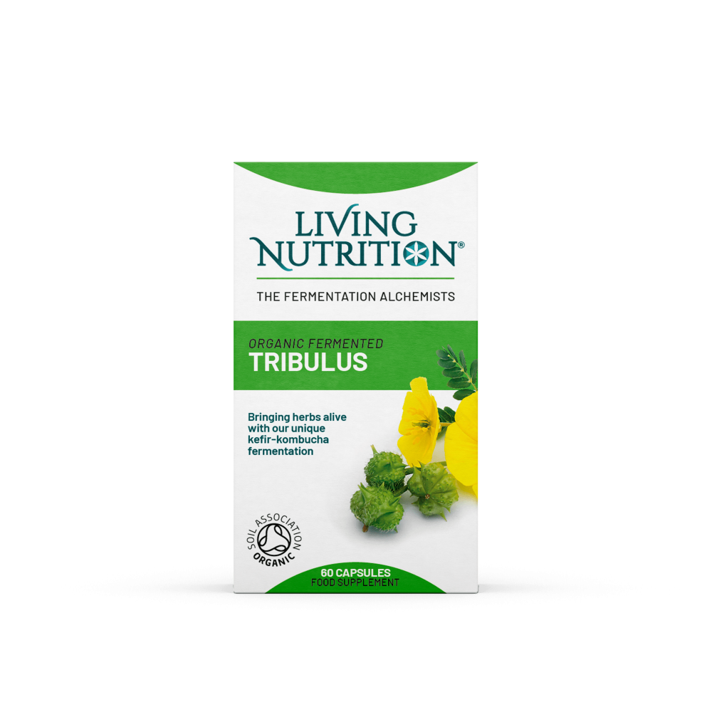 Living Nutrition Organic Fermented Tribulus 60 Capsules