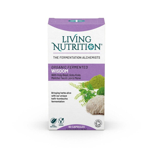 Living Nutrition Organic Fermented Wisdom 60 Capsules
