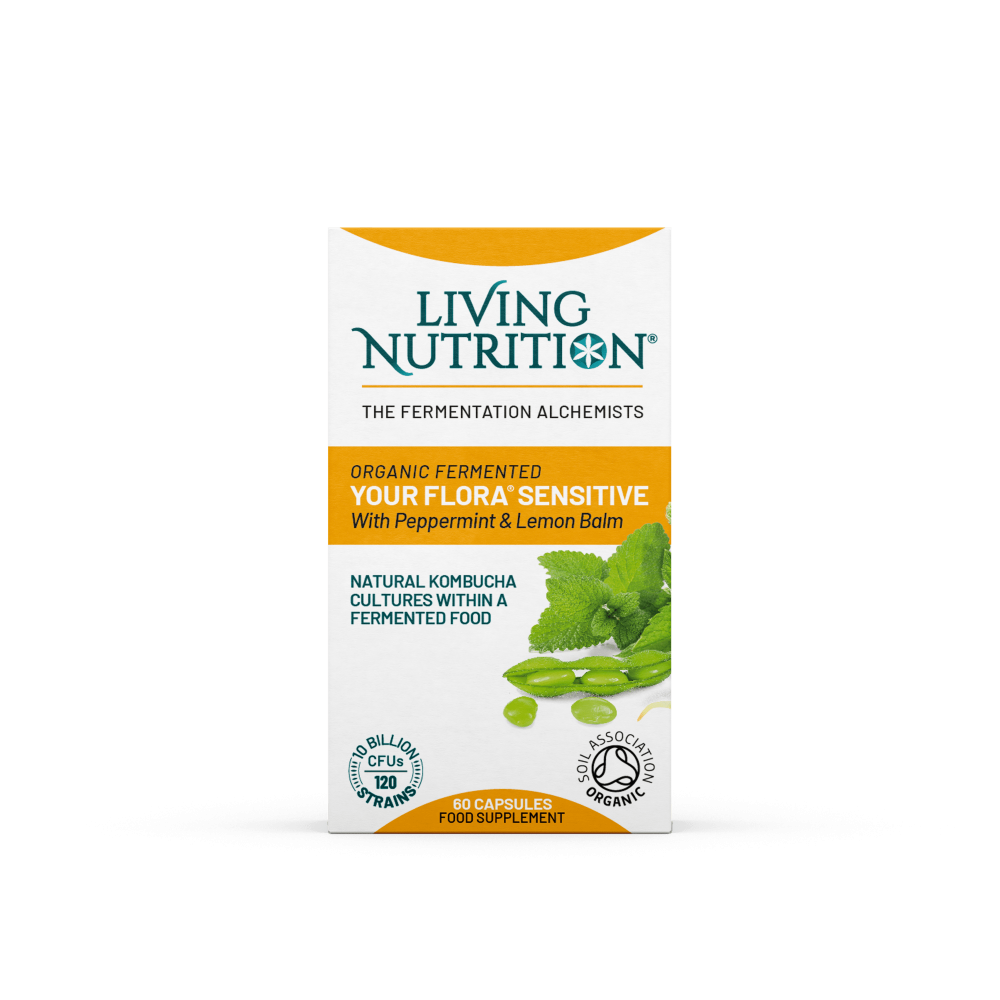 Living Nutrition Organic Your Flora Sensitive 60 Capsules
