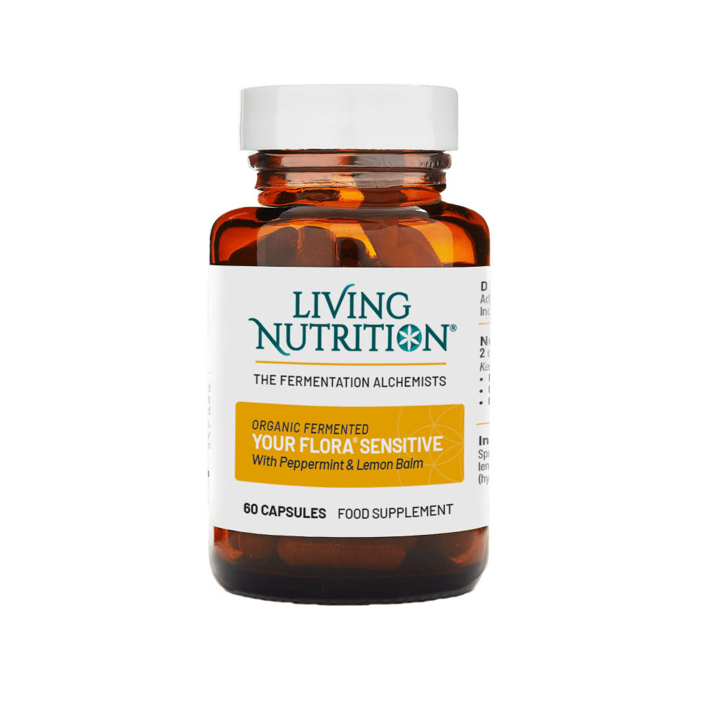 Living Nutrition Organic Your Flora Sensitive 60 Capsules