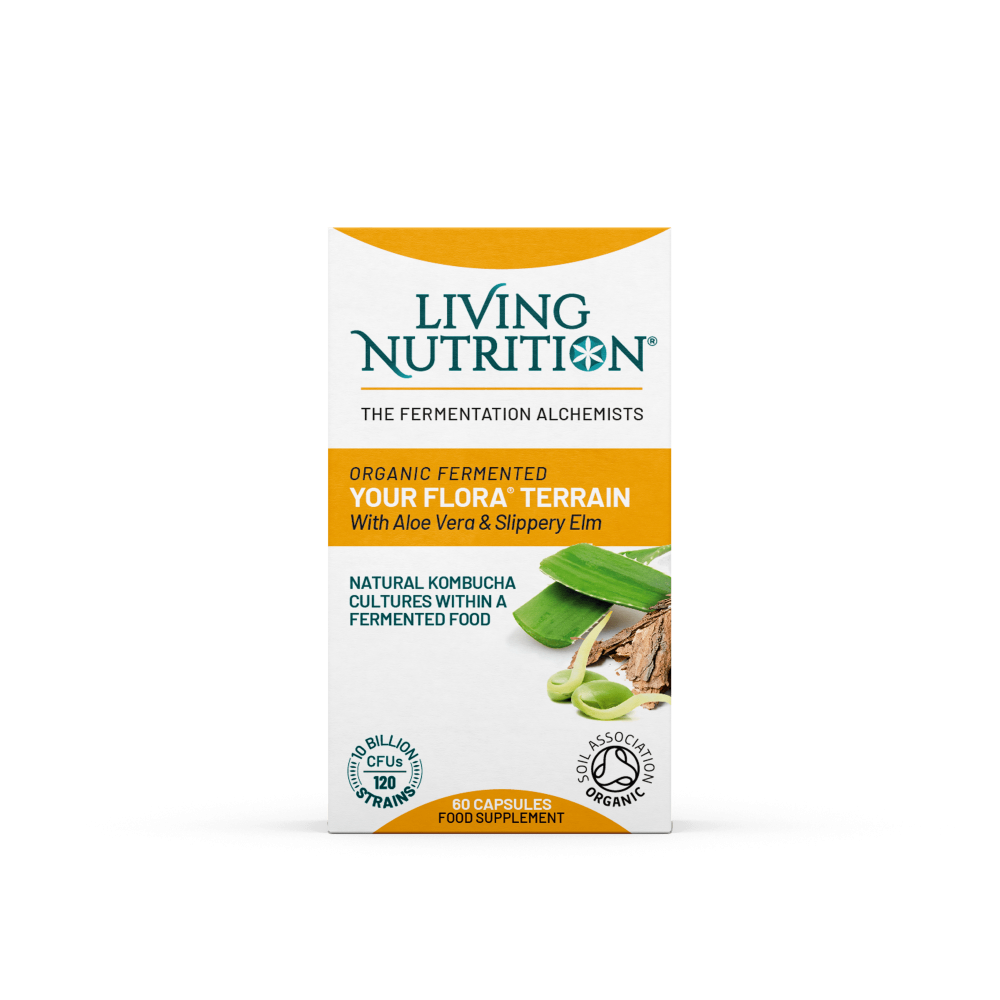 Living Nutrition Organic Your Flora Terrain 60 Capsules