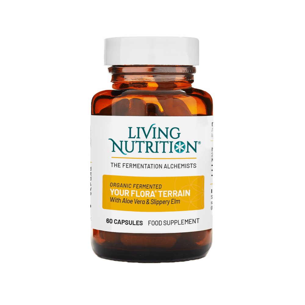 Living Nutrition Organic Your Flora Terrain 60 Capsules