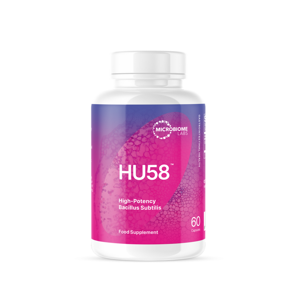 Microbiome Labs HU58 Ultra Strength Bacillus Subtilis 60 Capsules