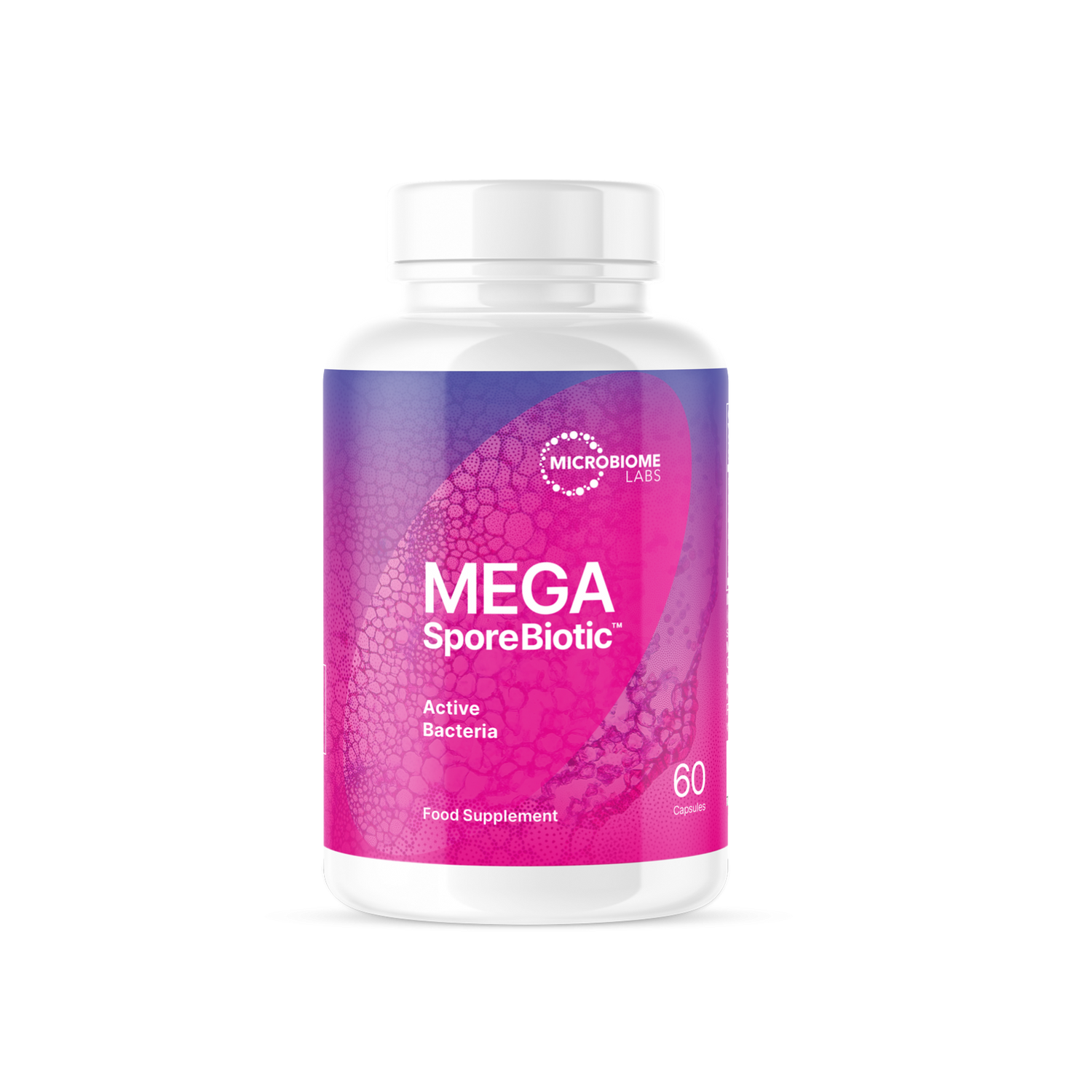 Microbiome Labs MegaSporeBiotic Active Bacteria 60 Capsules