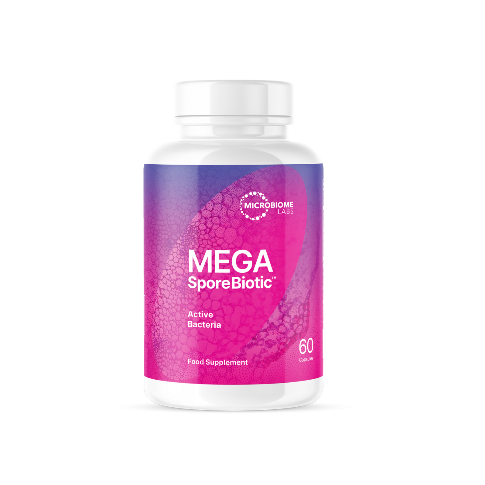 Microbiome Labs MegaSporeBiotic Active Bacteria 60 Capsules