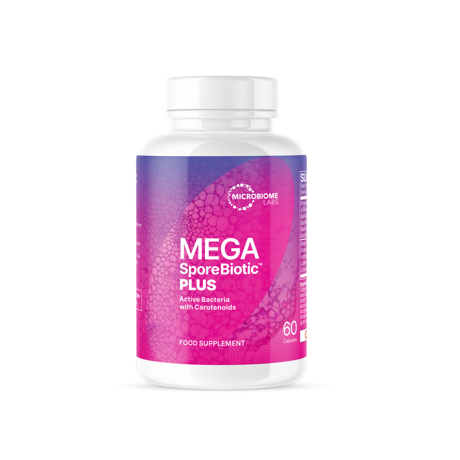 Microbiome Labs MegaSporeBiotic PLUS 60 Capsules