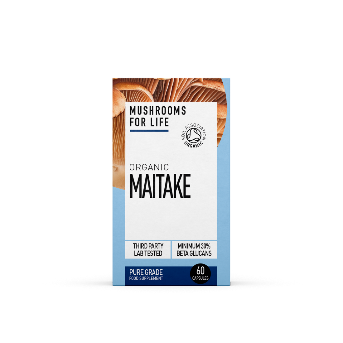 Mushrooms For Life Organic Maitake 60 Capsules