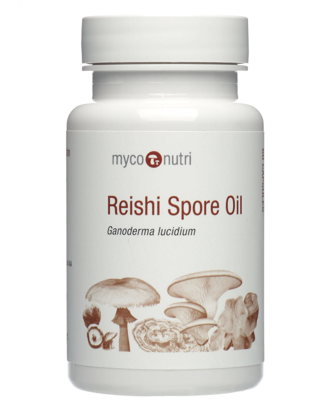 MycoNutri Reishi Spore Oil 60 Softgels