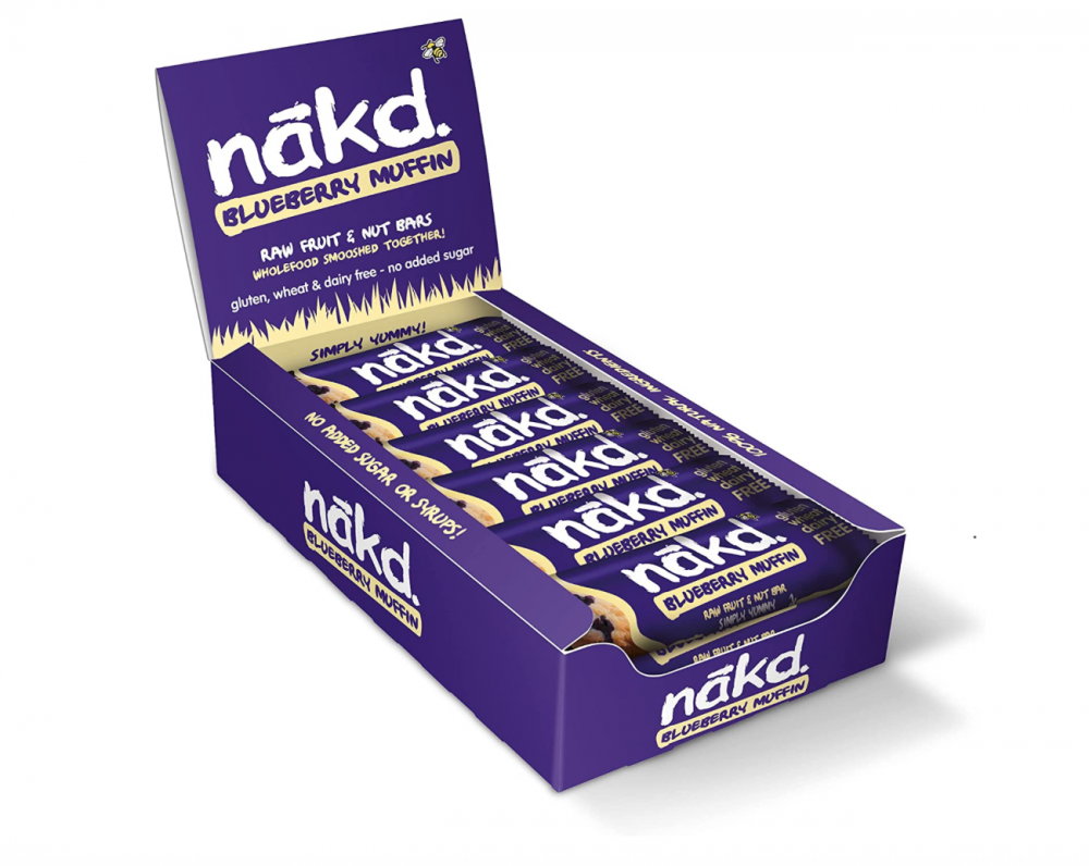 Nakd Blueberry Muffin 18 x 35g Bar (CASE)
