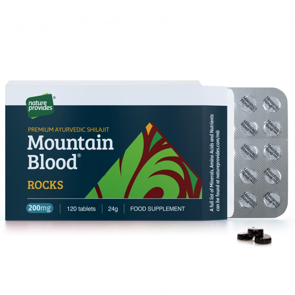 Nature Provides Mountain Blood® Rocks 120 Tablets