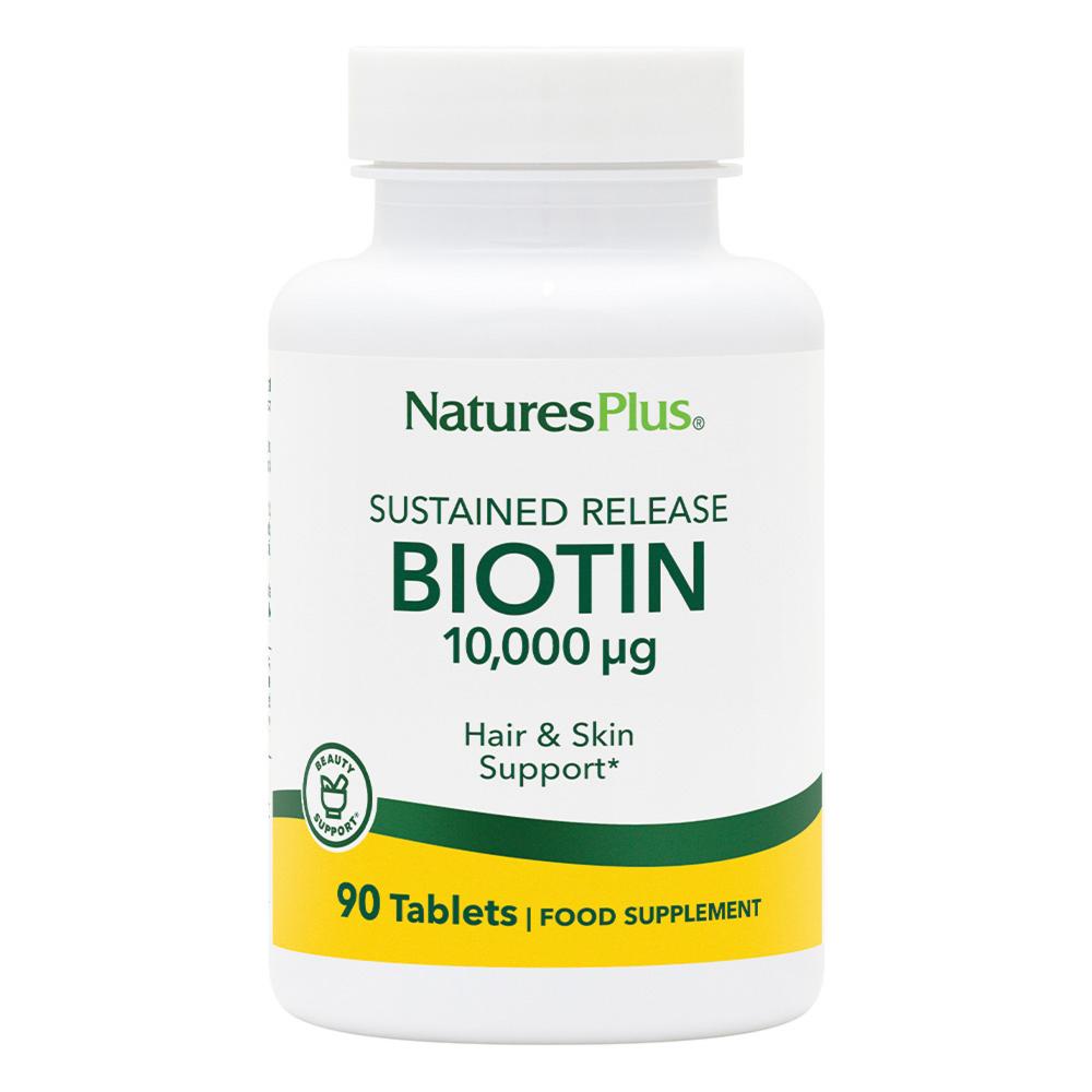 NaturesPlus Biotin 10,000ug 90 Tablets