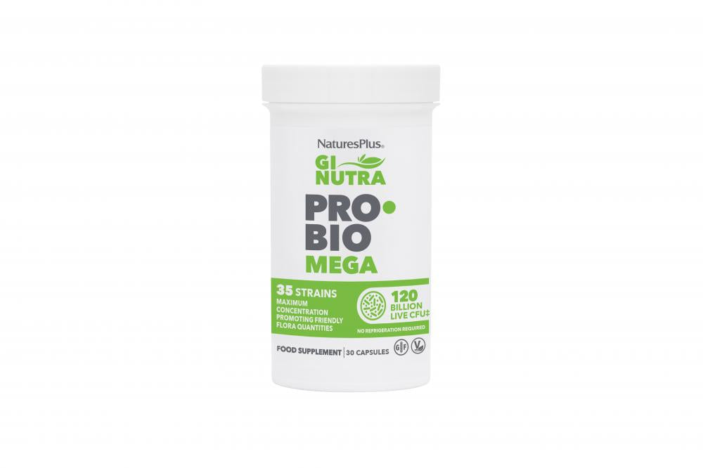 NaturesPlus GI Nutra Pro-Bio Mega 30 Capsules
