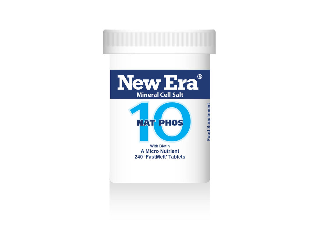 New Era No. 10. Nat. Phos. (Sodium Phosphate) 240 Tablets