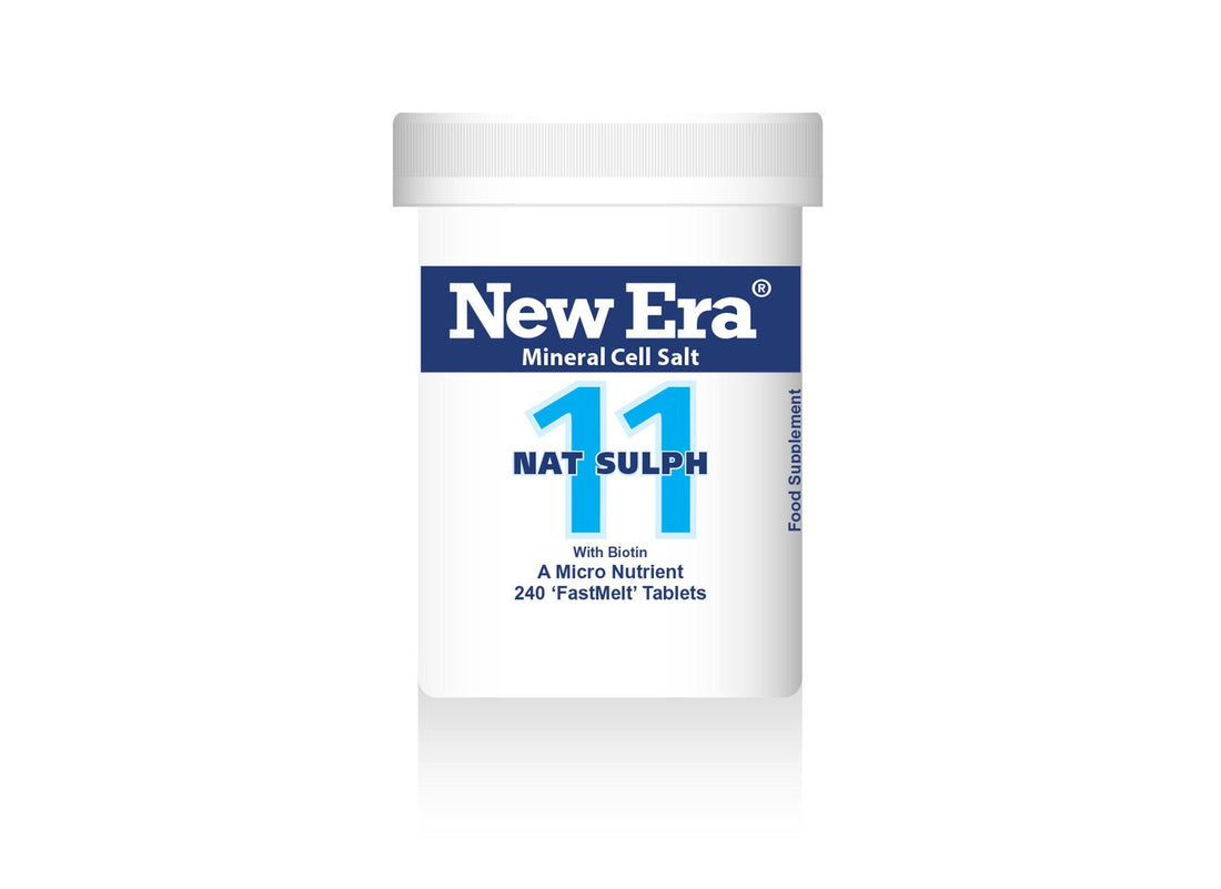 New Era No. 11. Nat. Sulph. (Sodium Sulphate) 240 Tablets