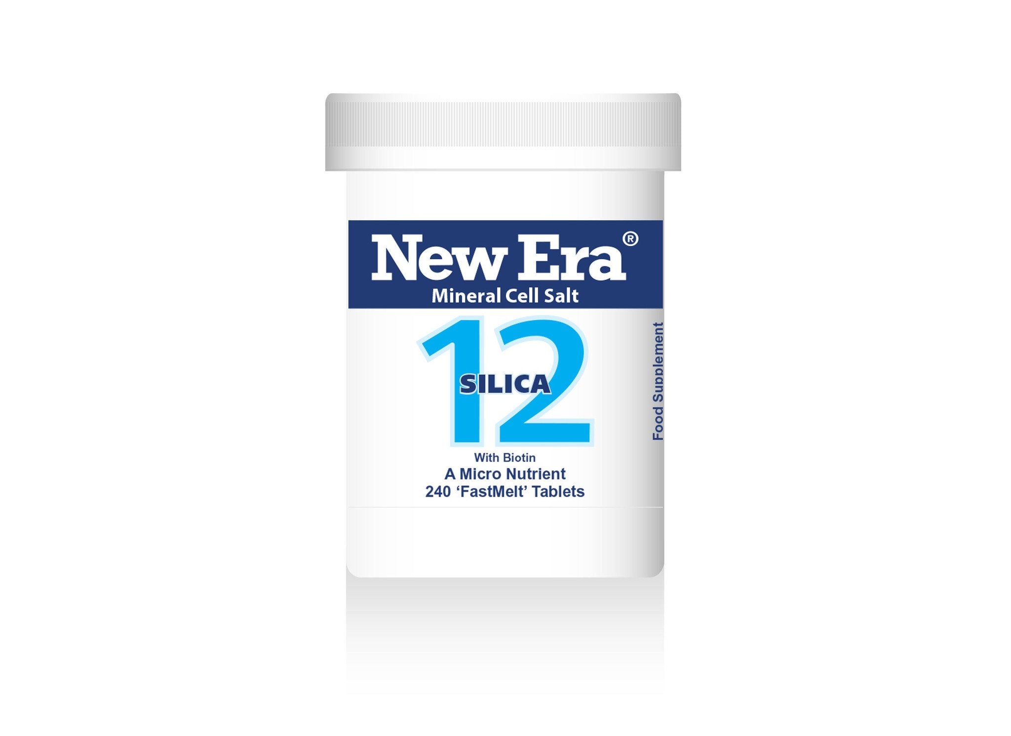 New Era No. 12. Silica (Silicon Dioxide) 240 Tablets