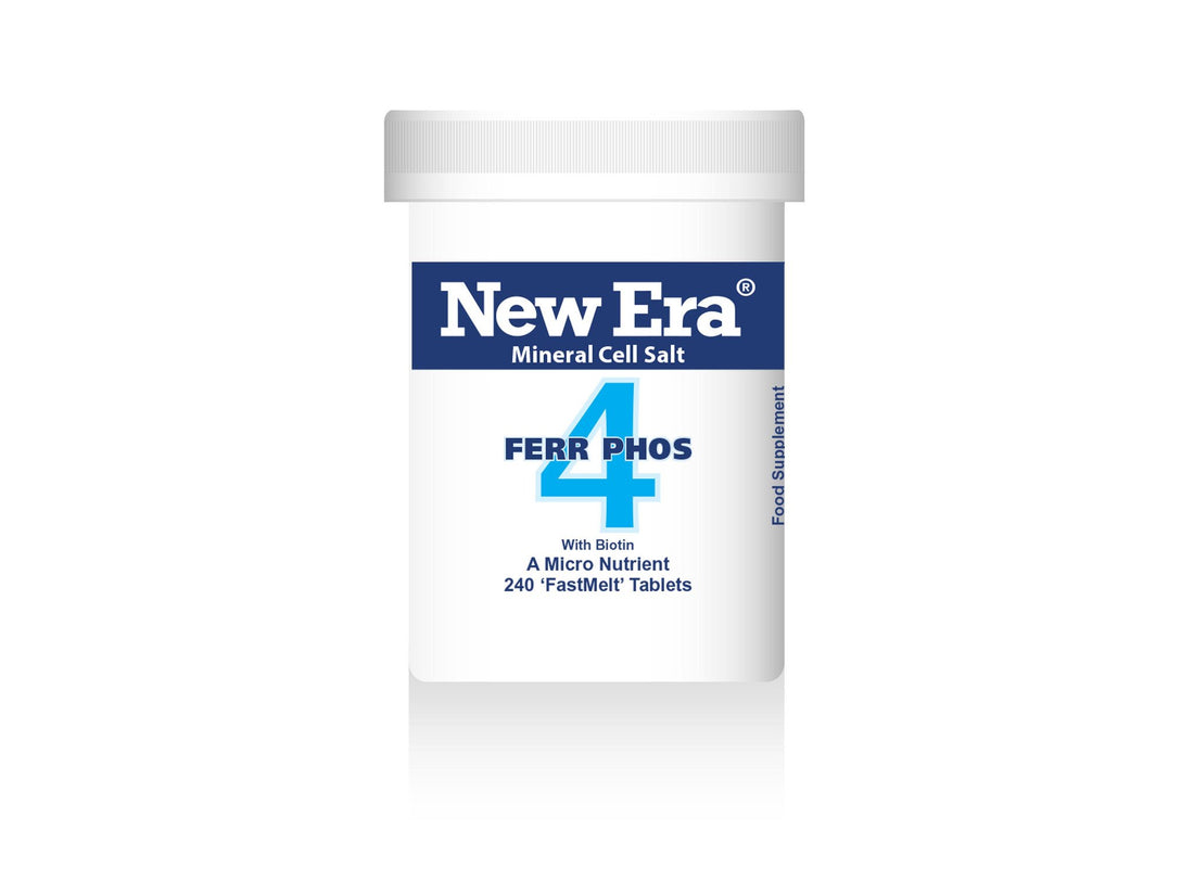 New Era No. 4. Ferrum Phos (Iron Phosphate) 240 Tablets