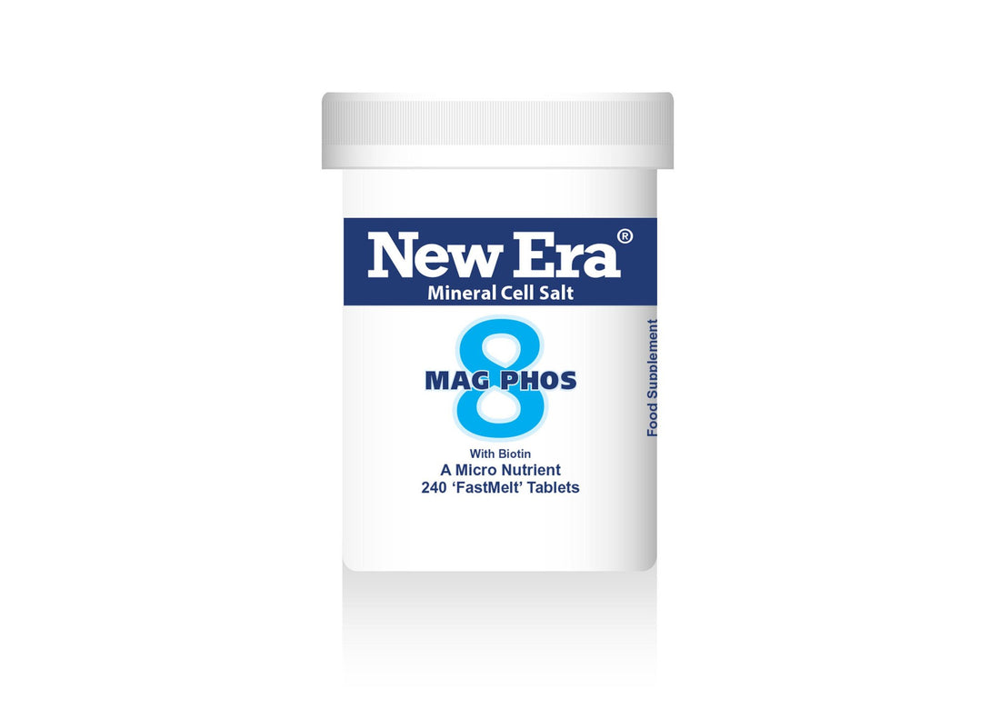 New Era No. 8. Mag. Phos. (Magnesium Phosphate) 240 Tablets