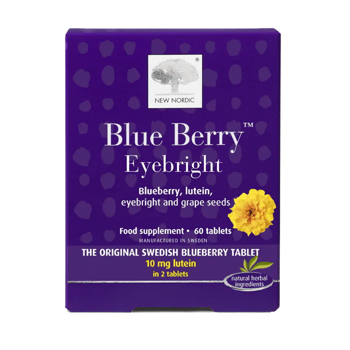 New Nordic Blue Berry Eyebright 60 Tablets