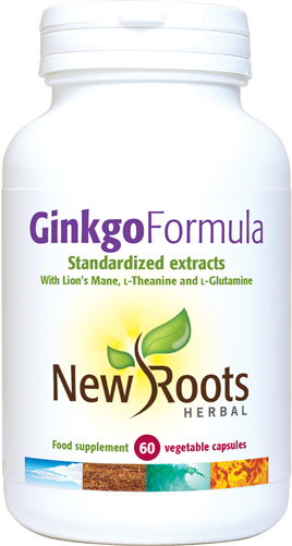 New Roots Herbal Ginkgo Formula 60 Capsules