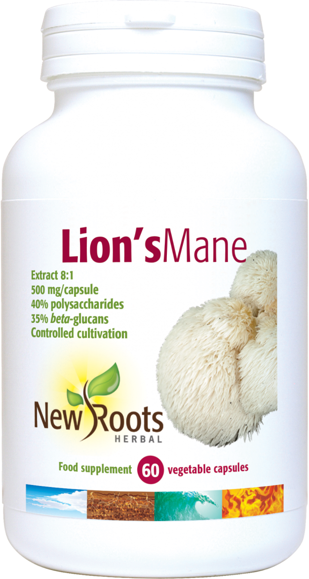 New Roots Herbal Lion’s Mane 60 Capsules