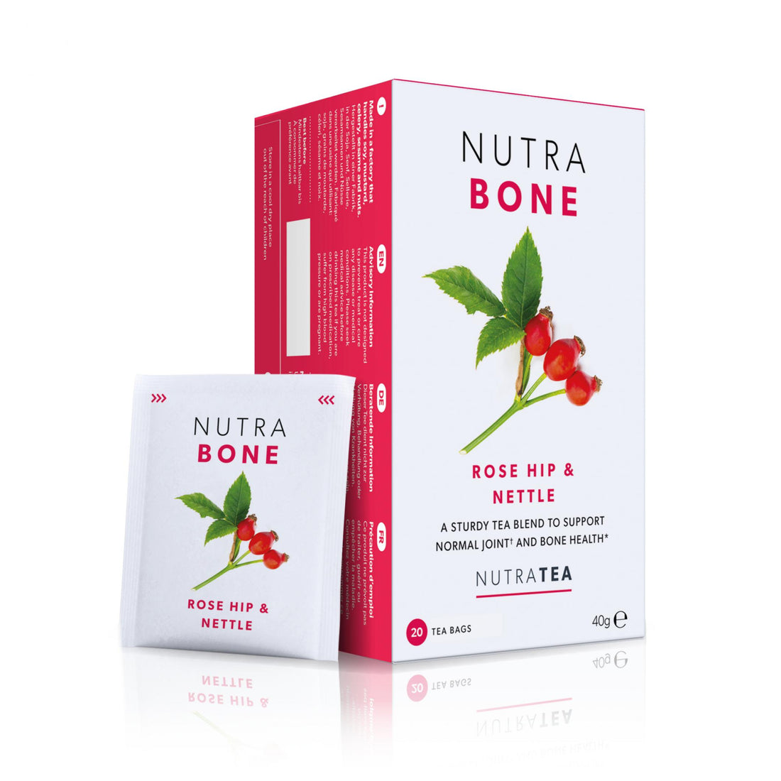 Nutratea Nutra Bone Tea Bags 20 Tea Bags, 40 g