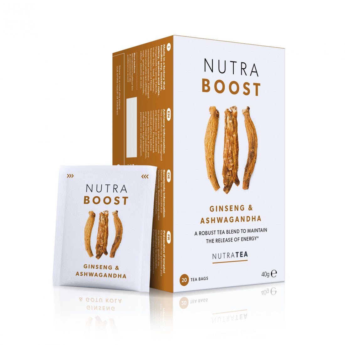 Nutratea Nutra Boost Tea Bags 20 Tea Bags, 40 g