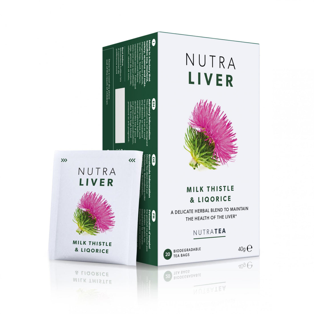 Nutratea Nutra Liver Tea Bags 20 Tea Bags, 40 g