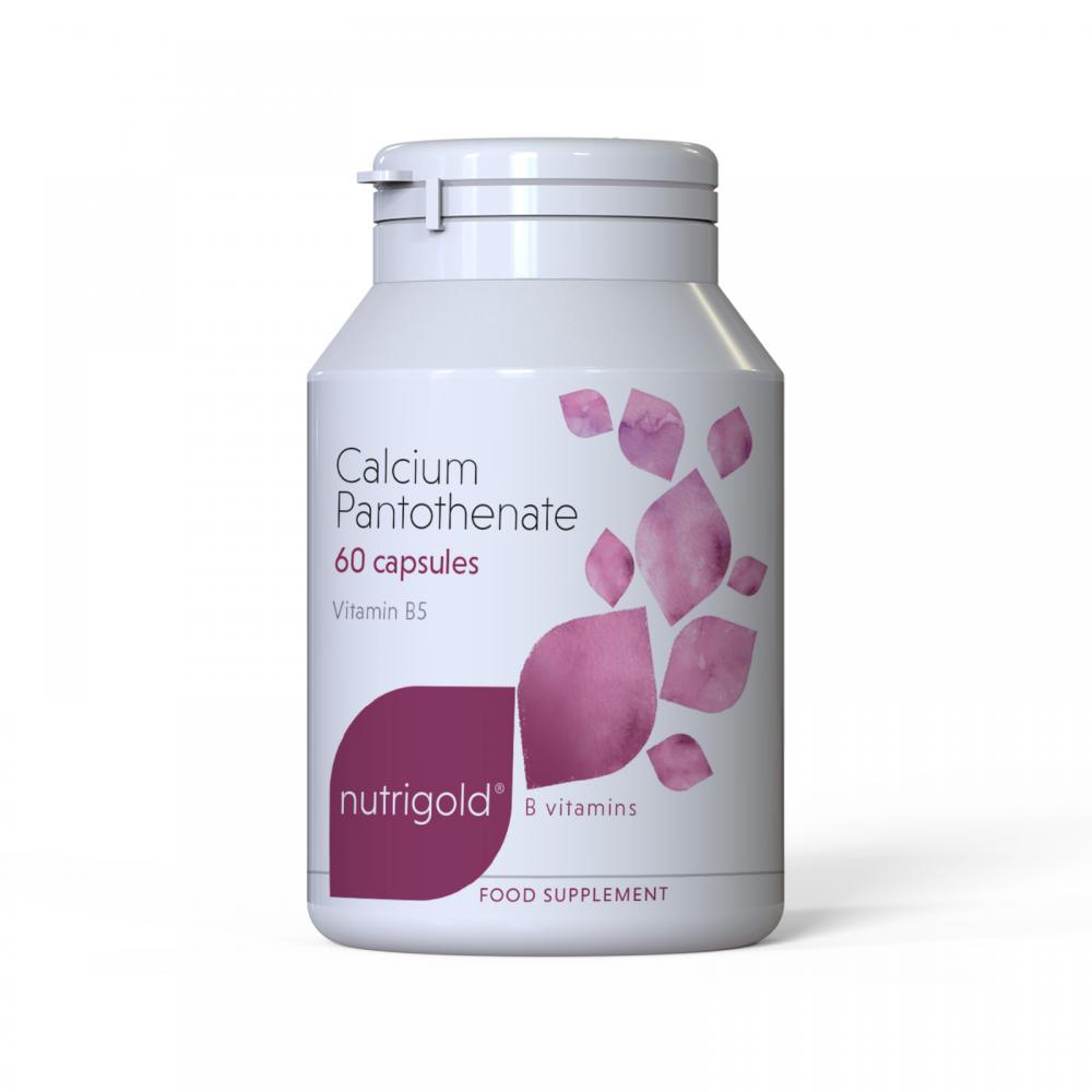 Nutrigold Calcium Pantothenate 60 Capsules