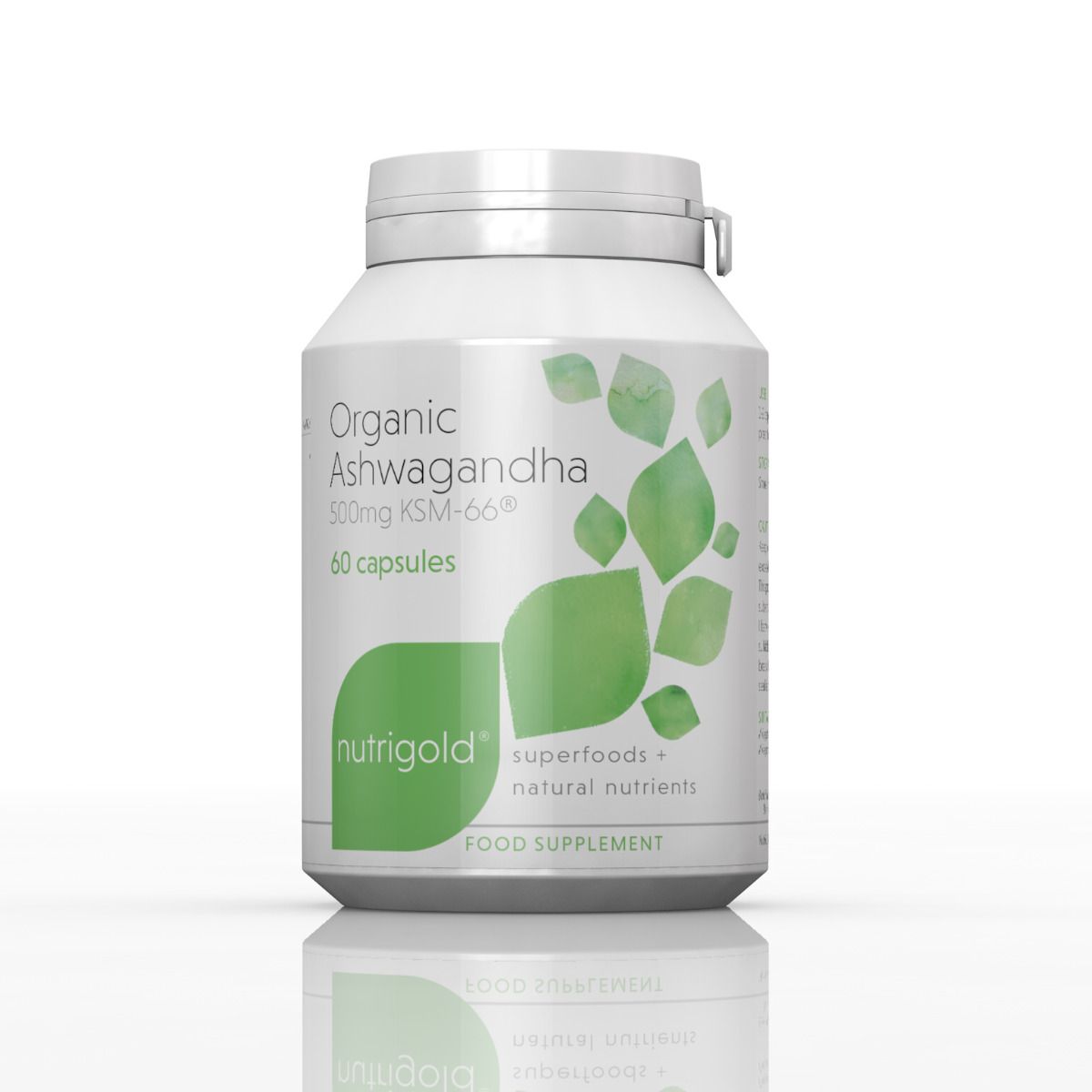 Nutrigold Organic Ashwagandha 60 Capsules
