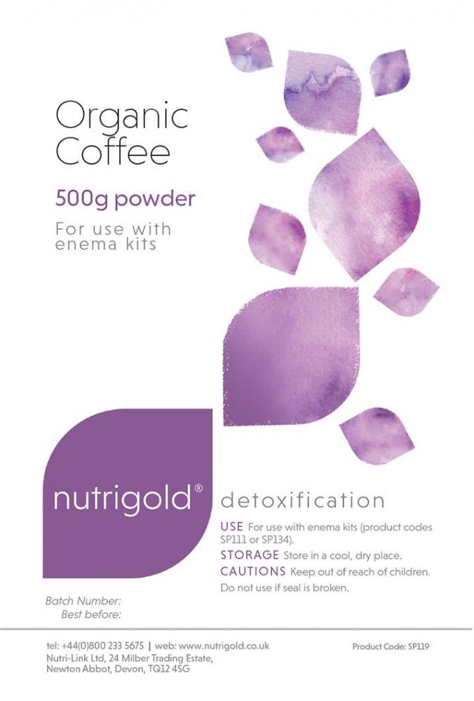 Nutrigold Organic Coffee (for Enemas) 500g
