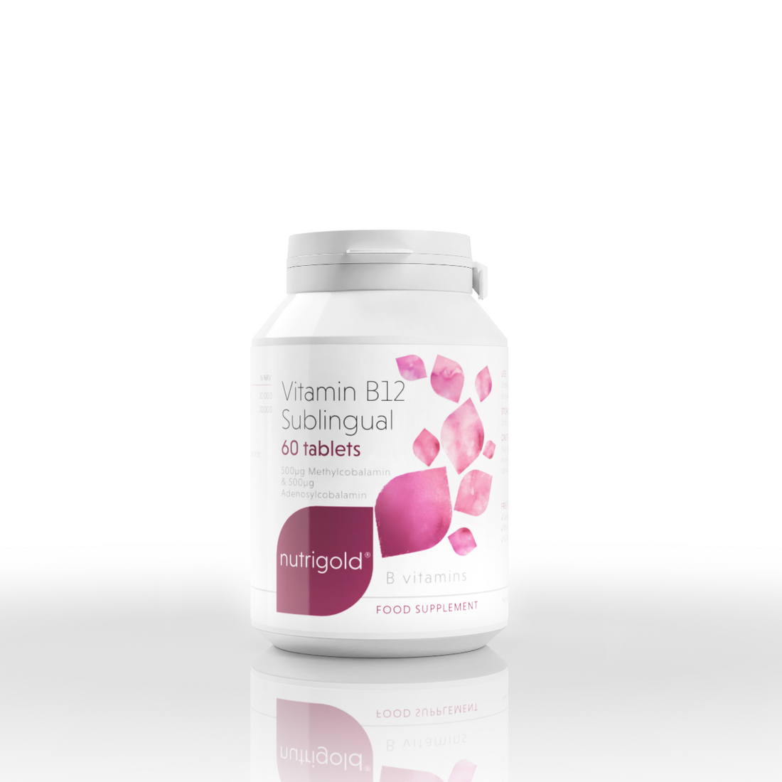 Nutrigold Vitamin B12 Sublingual 60 Capsules
