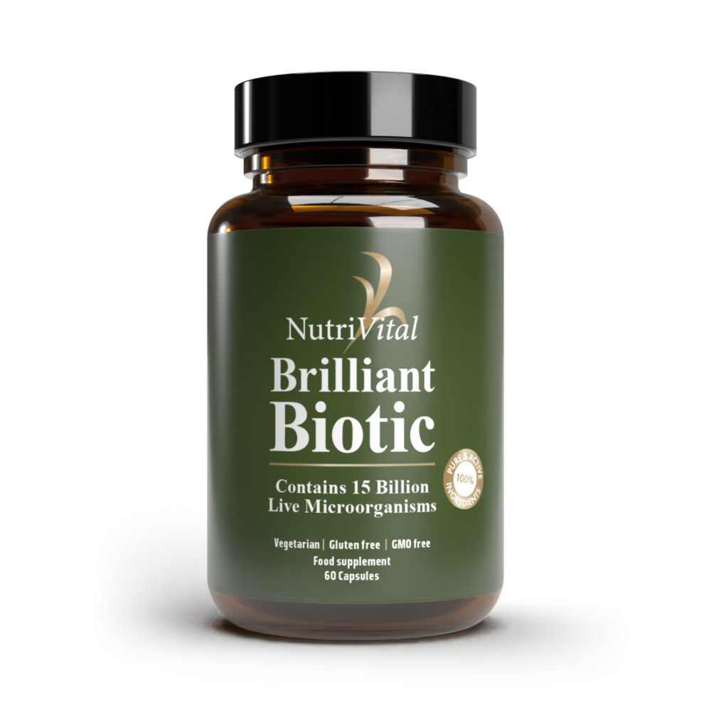 Nutrivital Brilliant Biotic 60 Capsules