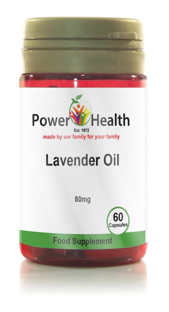 Power Health Lavender Oil 80mg 60 Softgels