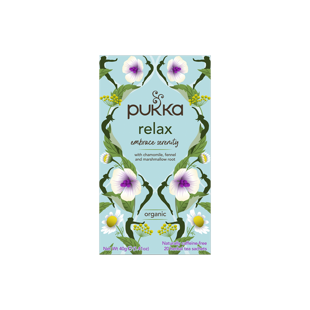 Pukka Herbs Relax Tea 20 Tea Bags