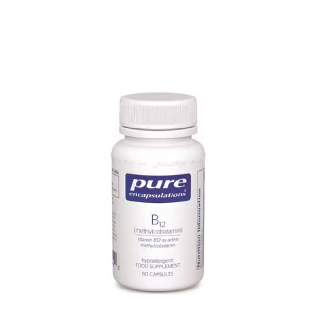 Pure Encapsulations B12 (Methylcobalamin) 60 Capsules
