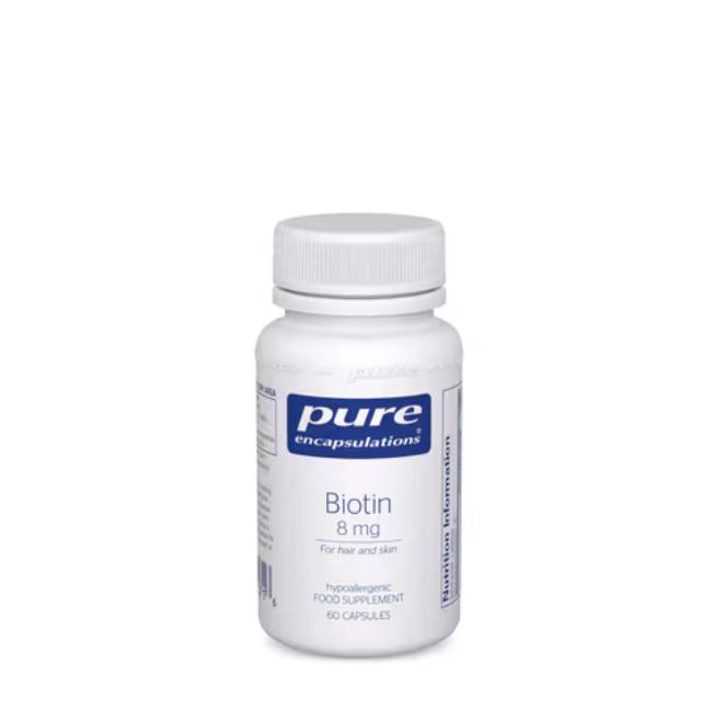 Pure Encapsulations Biotin 8mg 60 Capsules