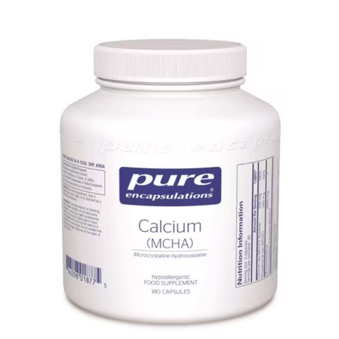 Pure Encapsulations Calcium (MCHA) 180 Capsules