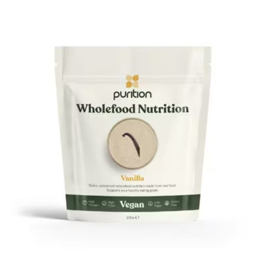 Purition Wholefood Nutrition Vanilla Vegan