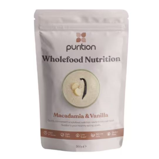 Purition Wholefood Nutrition Macadamia & Vanilla