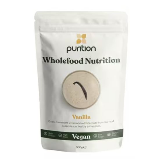 Purition Wholefood Nutrition Vanilla Vegan