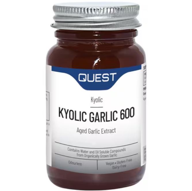 Quest Vitamins Kyolic Garlic 600 60 Tablets