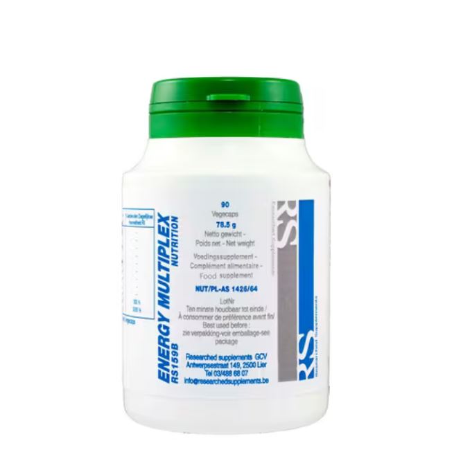 Researched Supplements Energy Multi-Plex 90 Capsules
