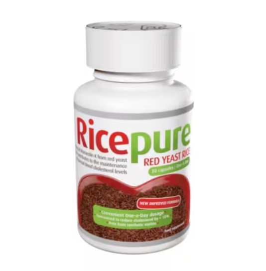Ricepure Red Yeast Rice Capsules One-a-Day