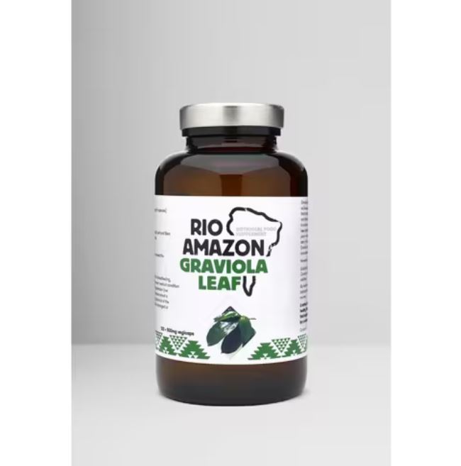 Rio Amazon Graviola Leaf 500mg 120 Capsules