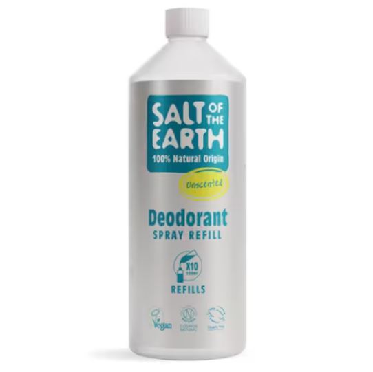 Salt of the Earth Unscented Deodorant Spray Refill