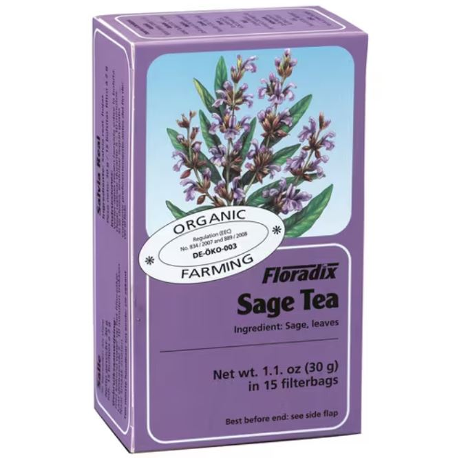 Salus Floradix Sage Tea - 15 Teabags