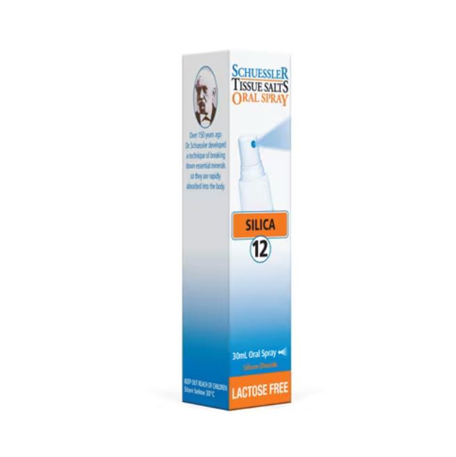 Schuessler 12 Silica Oral Spray LACTOSE FREE 30ml
