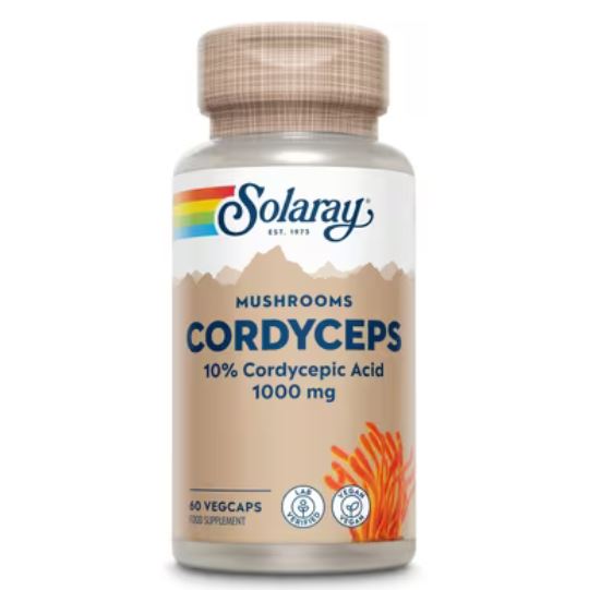 Solaray Cordyceps 60 Capsules